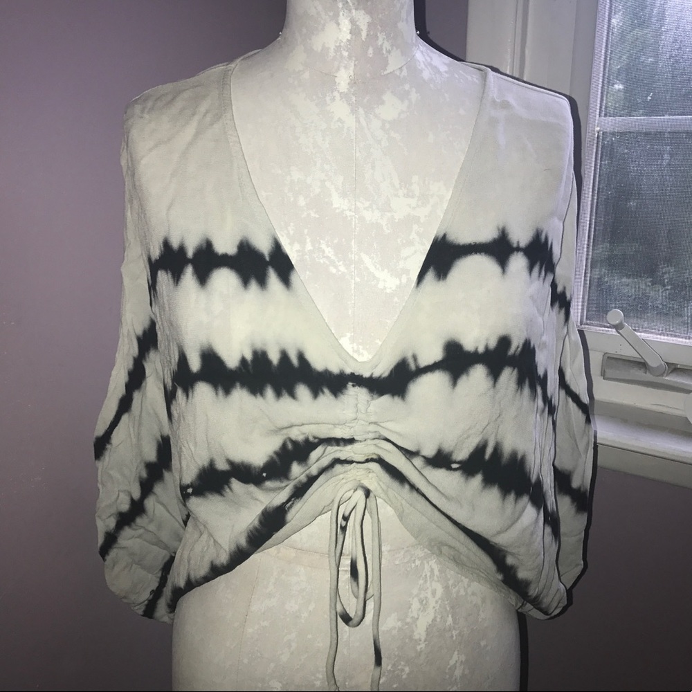 Tie-Dye Tie-Up Top from Urban Outfitters